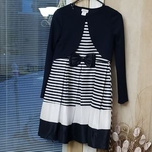 Girls Striped Dress